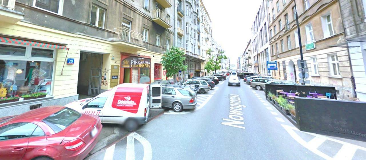 Nowogrodzka Cozy Studio Lägenhet Warszawa Exteriör bild